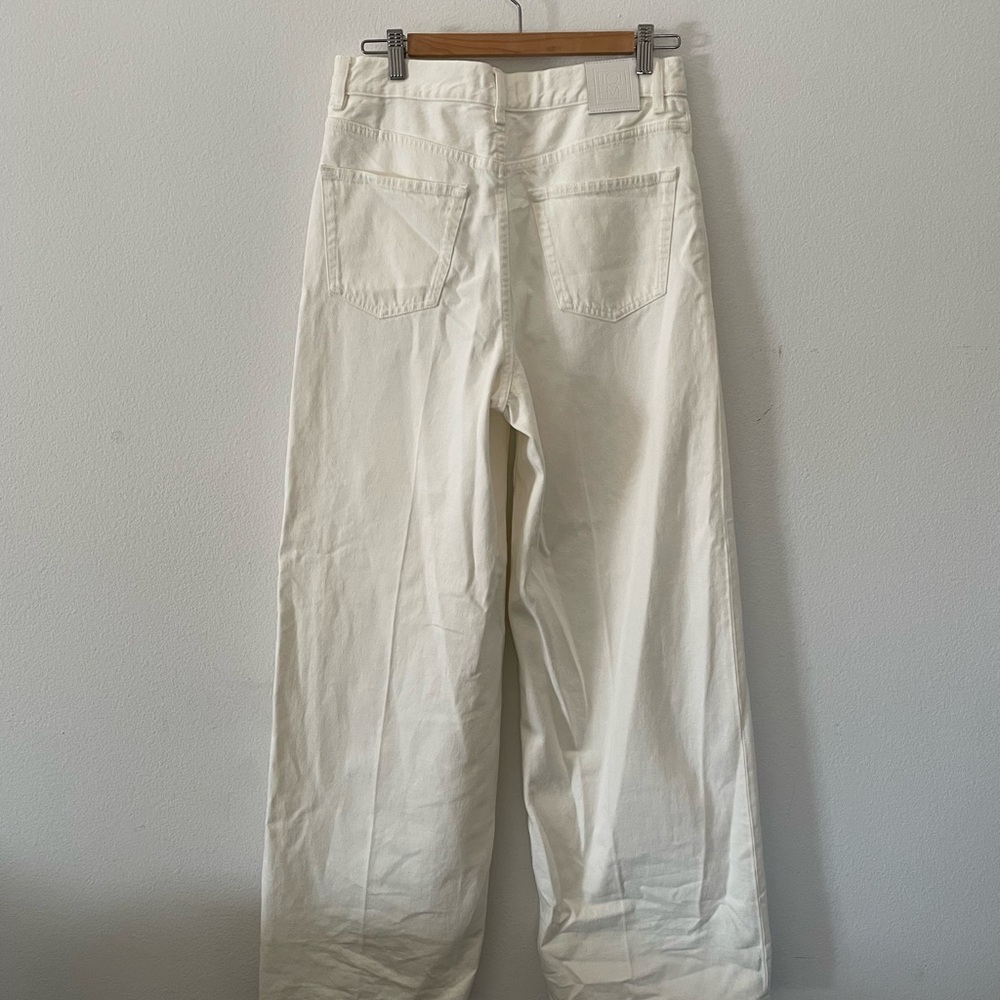 Toteme wide leg organic cotton denim size 28